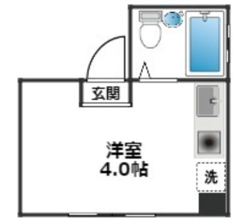 イーグル下高井戸の物件間取画像